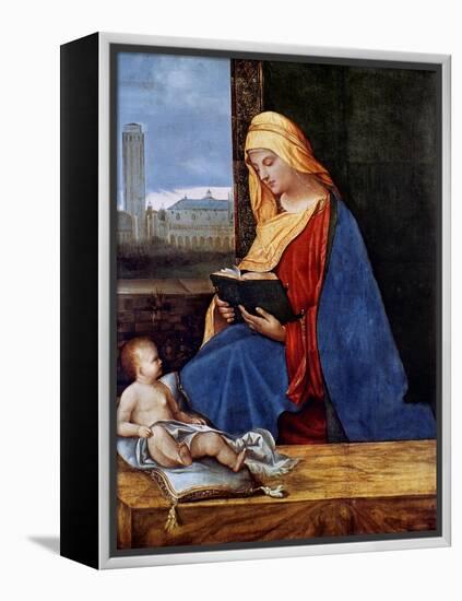 Madonna Reading-Giorgione-Framed Premier Image Canvas