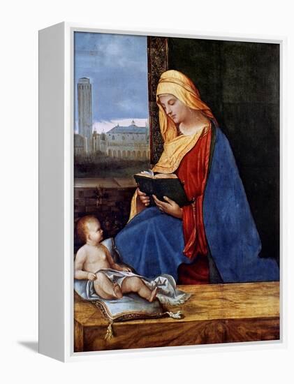 Madonna Reading-Giorgione-Framed Premier Image Canvas