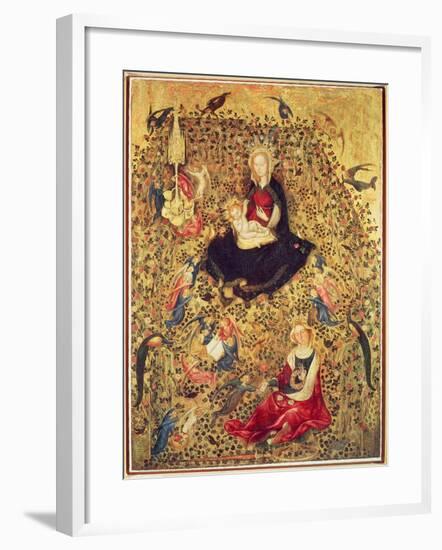 Madonna with a Rose Bush-Sassetta-Framed Giclee Print