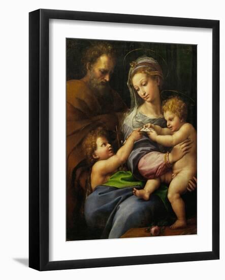 Madonna with a Rose-Raphael-Framed Giclee Print