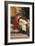 Madonna with Child with St Frances of Rome and Anm Angel-Orazio Gentileschi-Framed Giclee Print