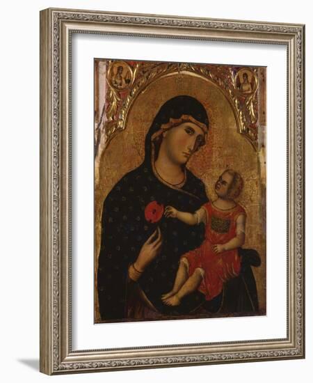 Madonna with Child-Paolo Veneziano-Framed Art Print