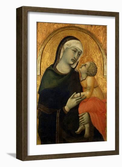 Madonna with Child-Pietro Lorenzetti-Framed Giclee Print