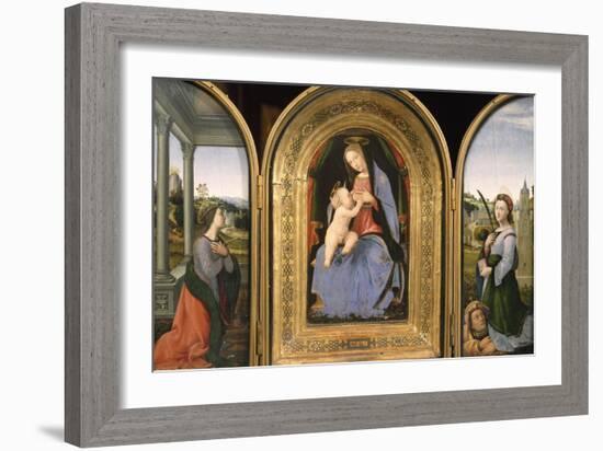 Madonna with Child-Mariotto Albertinelli-Framed Giclee Print