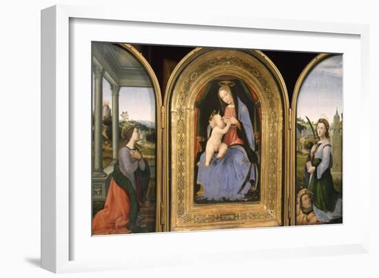 Madonna with Child-Mariotto Albertinelli-Framed Giclee Print