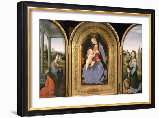 Madonna with Child-Mariotto Albertinelli-Framed Giclee Print