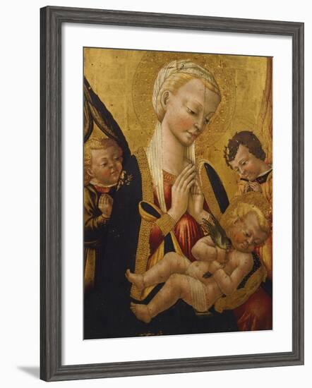 Madonna with Child-Neri of Bicci-Framed Giclee Print