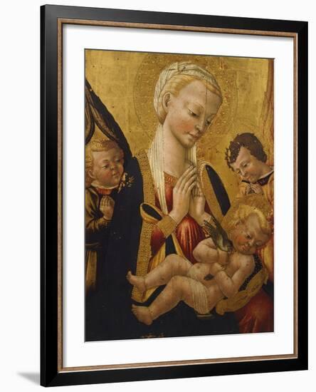 Madonna with Child-Neri of Bicci-Framed Giclee Print