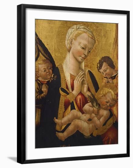 Madonna with Child-Neri of Bicci-Framed Giclee Print