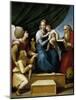 Madonna with the Fish-Raphael-Mounted Giclee Print