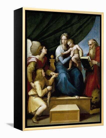 Madonna with the Fish-Raphael-Framed Premier Image Canvas