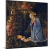 Madonna Worshipping the Child, about 1459-Fra Filippo Lippi-Mounted Giclee Print