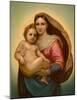 Madonna-Raphael-Mounted Art Print