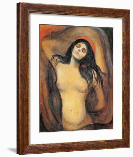 Madonna-Edvard Munch-Framed Art Print