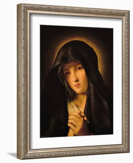 Madonna-Giovanni Battista Salvi da Sassoferrato-Framed Giclee Print