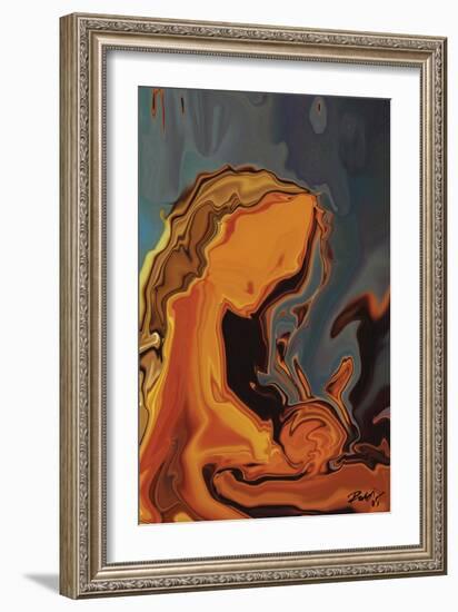 Madonna-Rabi Khan-Framed Art Print