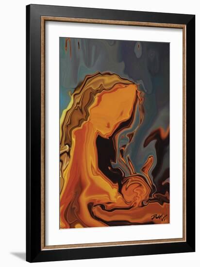 Madonna-Rabi Khan-Framed Art Print