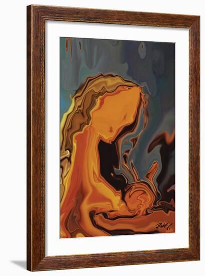 Madonna-Rabi Khan-Framed Art Print