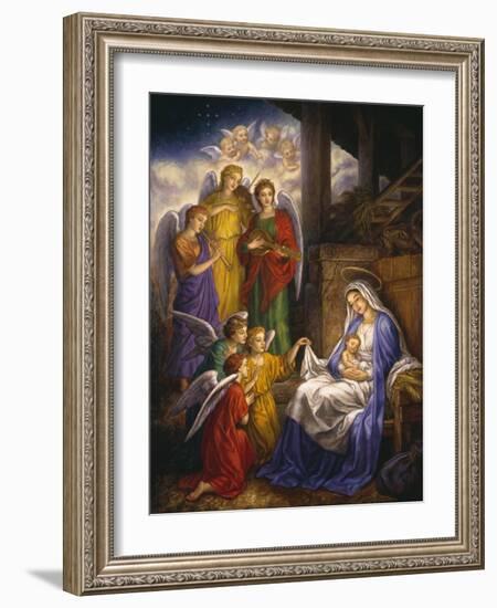 Madonna-Edgar Jerins-Framed Giclee Print