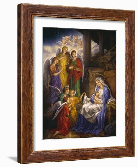 Madonna-Edgar Jerins-Framed Giclee Print