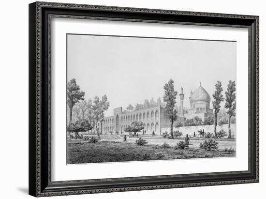 Madrasa-Yi Masjid-I Shah Sultan Hussein, in Isfahan-Pascal Xavier Coste-Framed Giclee Print