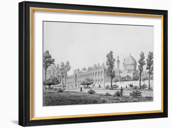 Madrasa-Yi Masjid-I Shah Sultan Hussein, in Isfahan-Pascal Xavier Coste-Framed Giclee Print