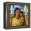 Madre Con Ibida-Alfredo Ramos Martinez-Framed Stretched Canvas