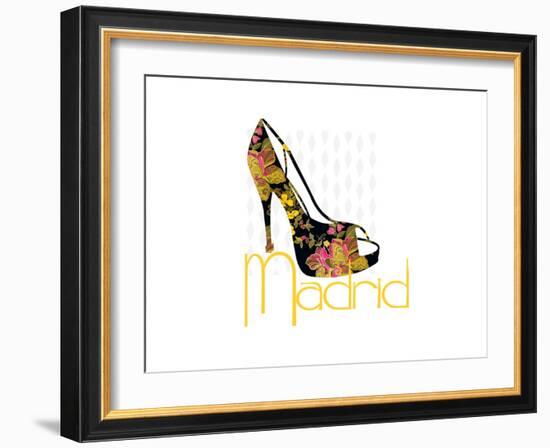 Madrid Shoe-Elle Stewart-Framed Art Print