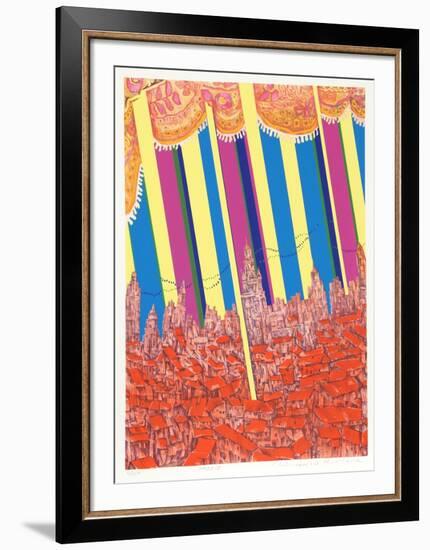 Madrid-Risaburo Kimura-Framed Limited Edition