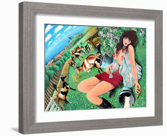 Mae Rose-Cottage Daydreams Her Erotic Fantasies, 2005-Tony Todd-Framed Giclee Print