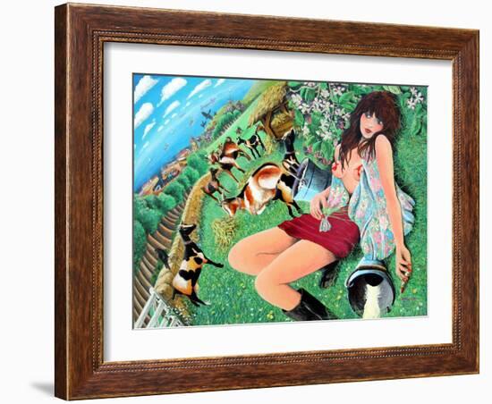 Mae Rose-Cottage Daydreams Her Erotic Fantasies, 2005-Tony Todd-Framed Giclee Print