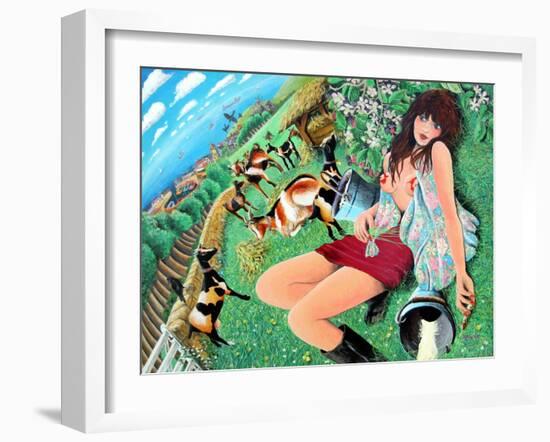 Mae Rose-Cottage Daydreams Her Erotic Fantasies, 2005-Tony Todd-Framed Giclee Print