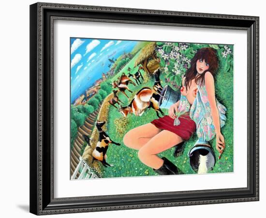 Mae Rose-Cottage Daydreams Her Erotic Fantasies, 2005-Tony Todd-Framed Giclee Print