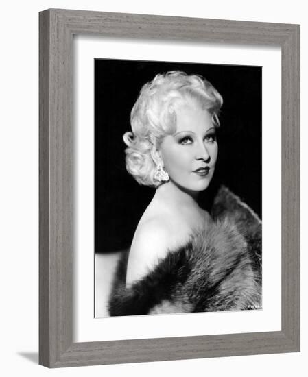 Mae West, 1936-null-Framed Photo