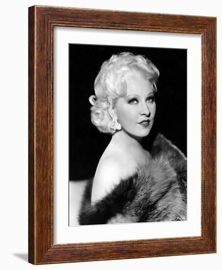 Mae West, 1936-null-Framed Photo