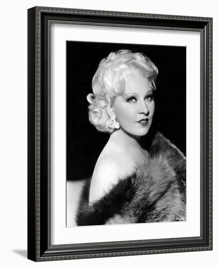 Mae West, 1936-null-Framed Photo