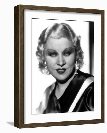 Mae West, Early 1930s-null-Framed Photo