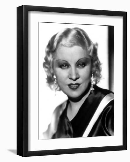 Mae West, Early 1930s-null-Framed Photo