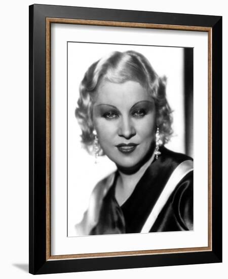 Mae West, Early 1930s-null-Framed Photo