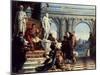 Maecenas Presents the Arts to Augustus-Giovanni Battista Tiepolo-Mounted Giclee Print