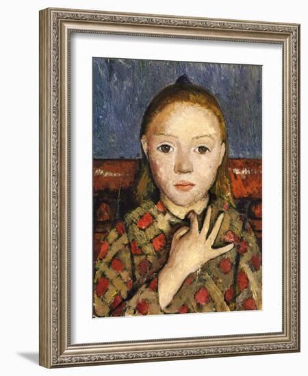 Maedchenbildnis, 1905-Paula Modersohn-Becker-Framed Giclee Print