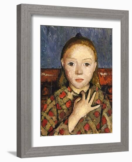 Maedchenbildnis, 1905-Paula Modersohn-Becker-Framed Giclee Print