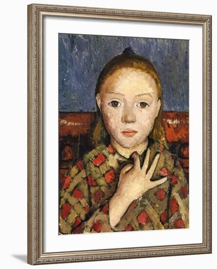 Maedchenbildnis, 1905-Paula Modersohn-Becker-Framed Giclee Print