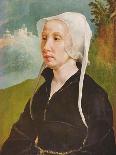 Portrait of a Woman (Oil on Panel)-Maerten van Heemskerck-Giclee Print