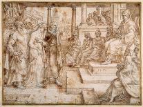 The Triumph of Bacchus, 1536-7-Maerten van Heemskerck-Framed Giclee Print