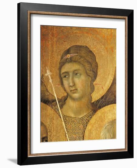 Maesta' of Duccio Altarpiece in Cathedral of Siena-Duccio Di buoninsegna-Framed Giclee Print