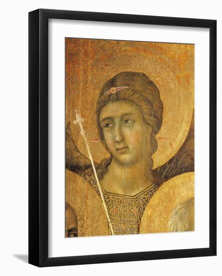 Maesta' of Duccio Altarpiece in Cathedral of Siena-Duccio Di buoninsegna-Framed Giclee Print