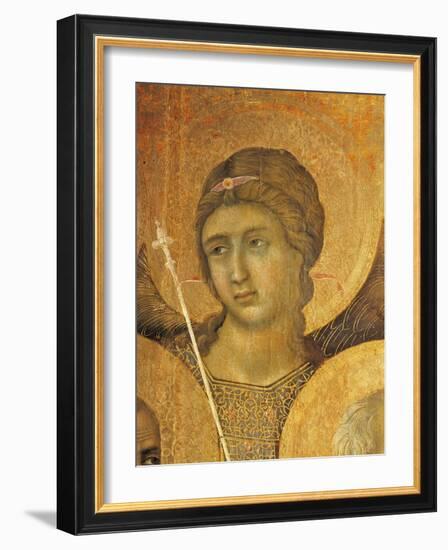 Maesta' of Duccio Altarpiece in Cathedral of Siena-Duccio Di buoninsegna-Framed Giclee Print