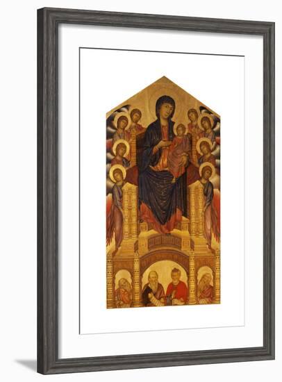 Maesta of Santa Trinita, C. 1280-Giovanni Cimabue-Framed Giclee Print