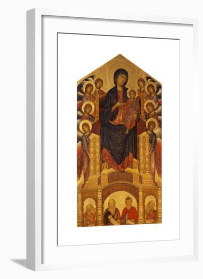 Maesta of Santa Trinita, C. 1280-Giovanni Cimabue-Framed Giclee Print